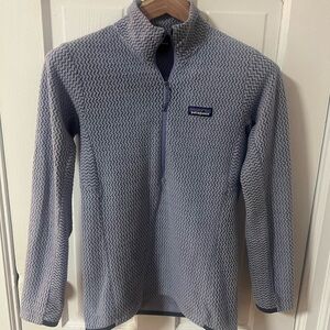 Patagonia purple quartet zip Sweater